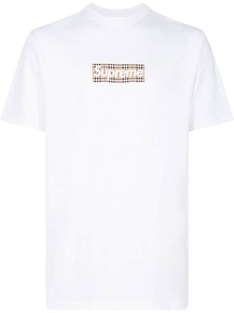 burberry supreme box logo t shirt|supreme ss22 t shirt.